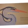 2026 Hand Printed Calendar