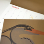 Hand Printed Calendar with linocut illustrations