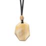 Abstract Buffalo Horn Pendant