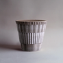 Atlas Plant Pot, handcrafted terracotta pot with textured surface, speckled glaze