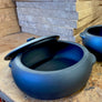 Barro Preto Round Lidded Roaster