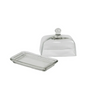 Bretton Glass Butter Dish