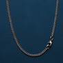 Bronze Tag Pendant Necklace
