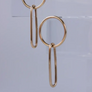 Circle Link Earrings