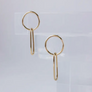 Circle Link Earrings