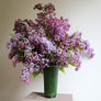 Daisy Glazed Vase