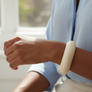 Enso Organic Shaped Wooden Bangle