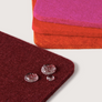 Felt Square Coaster - Multi 4 Pack