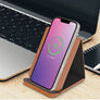 Folding Leather Wireless Charging Stand