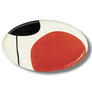 Geometric Oval Tray
