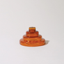 Glass Stepped Incense Holder