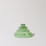 Glass Stepped Incense Holder