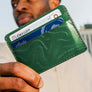 Contour Texture Half Wallet