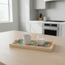 Hand-Printed Wood Mini Tray