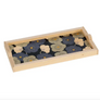 Hand-Printed Wood Mini Tray