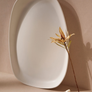 Handmade Long Stoneware Serving Platter