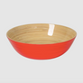 Large Shallow Bamboo Bowl