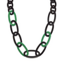 Oval Link Lacquered Necklace
