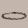 Double Anchor Chain Bracelet