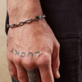 Double Anchor Chain Bracelet
