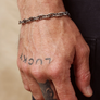 Double Anchor Chain Bracelet