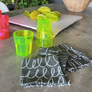 Printed Cotton Cocktail Napkins - Set of 4