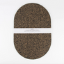Recycled Rubber & Cork Placemats - Set of 4