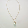 Sauvie Island Flame Pearl Necklace