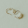 Seed Pearl Hoops