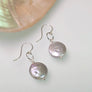 Coin Pearl Earrings