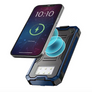 Solar Wireless Charging Power Bank with Flashlight