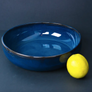 Stoneware Shallow Serving Bowl