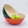 Large Shallow Bamboo Bowl