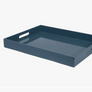 Bamboo Lacquer Rectangular Serving Trays
