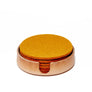 Kobon Natural Leather Coaster Holder