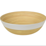 Large Shallow Bamboo Bowl - Matte