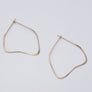 Organic Hoop Earrings