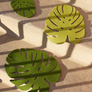 Monstera Leaf Felt Trivet