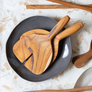 Teak Wide Serving Set