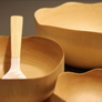 Wave Edge Mango Wood Bowl