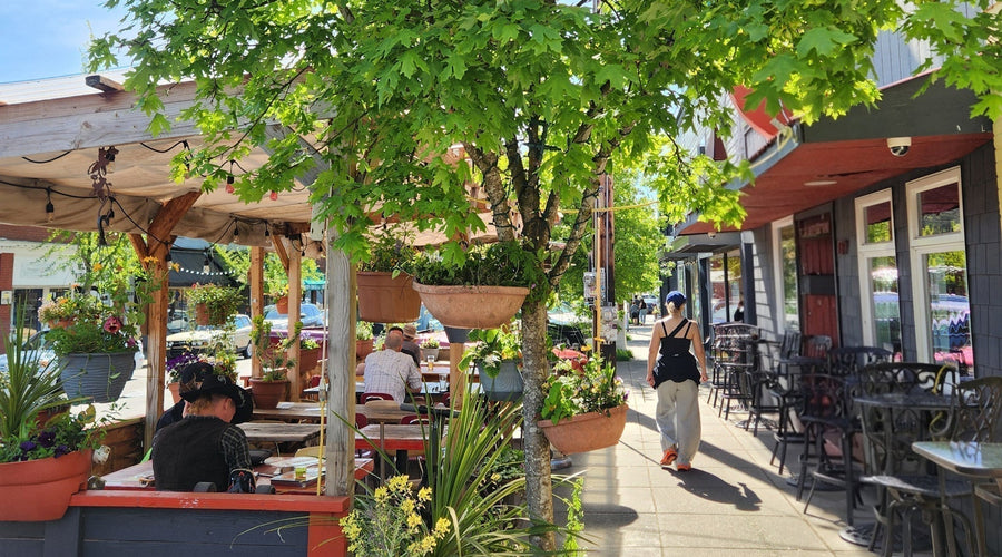 Summer Living in the Village