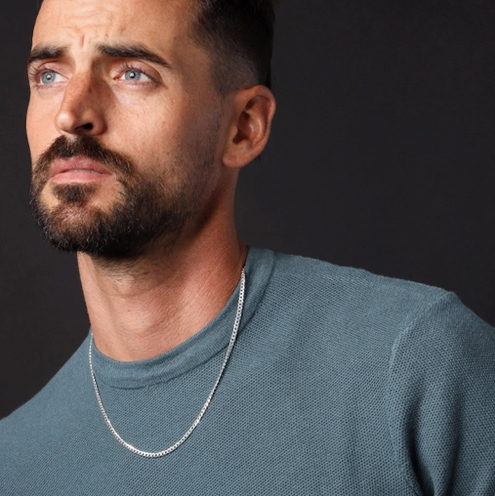 925 Sterling Silver Cuban Chain Necklace