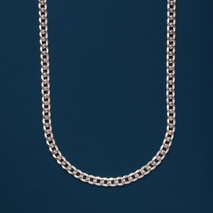 925 Sterling Silver Cuban Chain Necklace