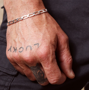 Elongated Curb Link Chain Bracelet