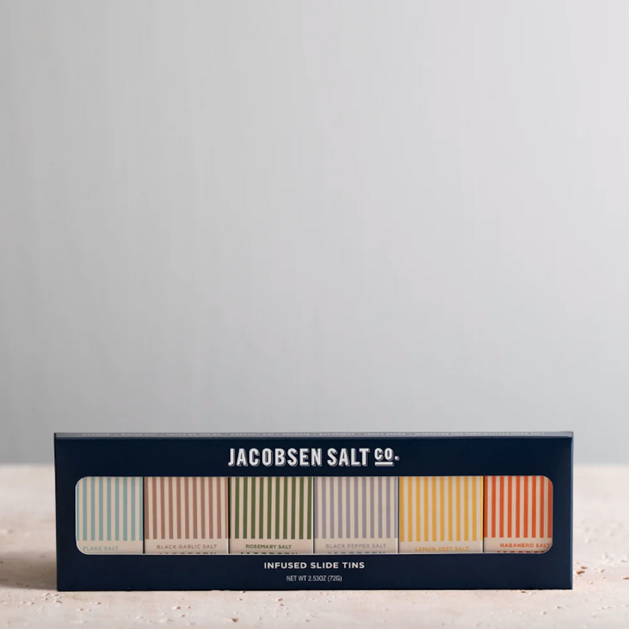 Infused Sea Salt Slide Tin Collection - 6 Pack