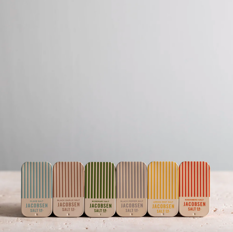 Infused Sea Salt Slide Tin Collection - 6 Pack