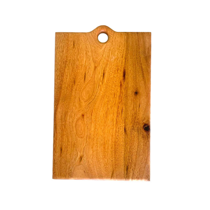 Beveled Edge Mahogany Wood Serving Board