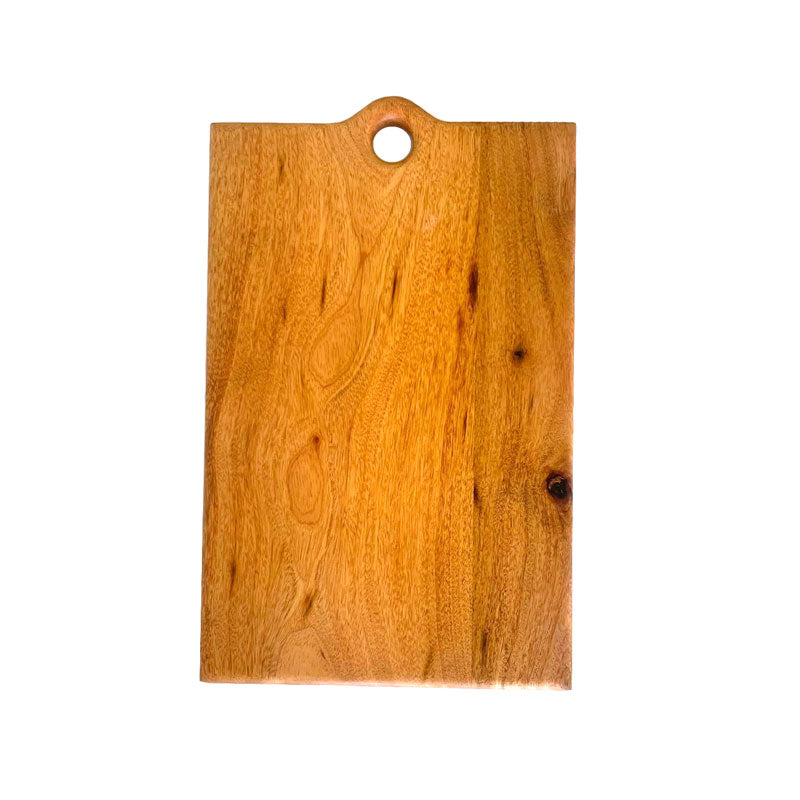 Beveled Edge Mahogany Wood Serving Board