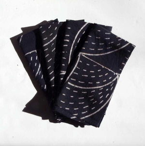 Block Print Dinner Napkins - Set of 4