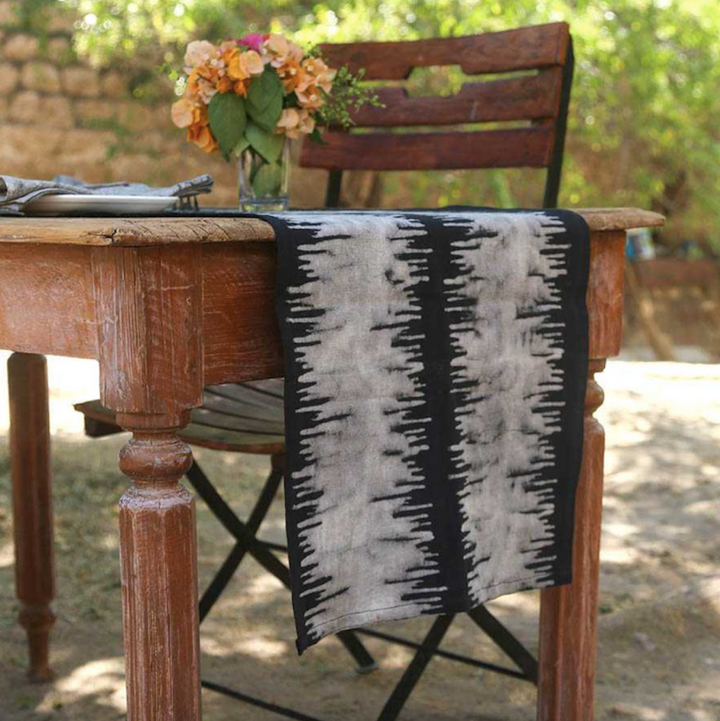 Block Print Table Runner